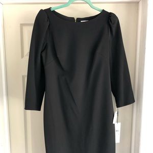 Calvin Klein dress, size 10, color black. Brand new with tag, never used.